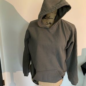 Dark grey hoodie